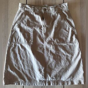 Cabela’s Cotton Khaki knee length skirt - Size 12
